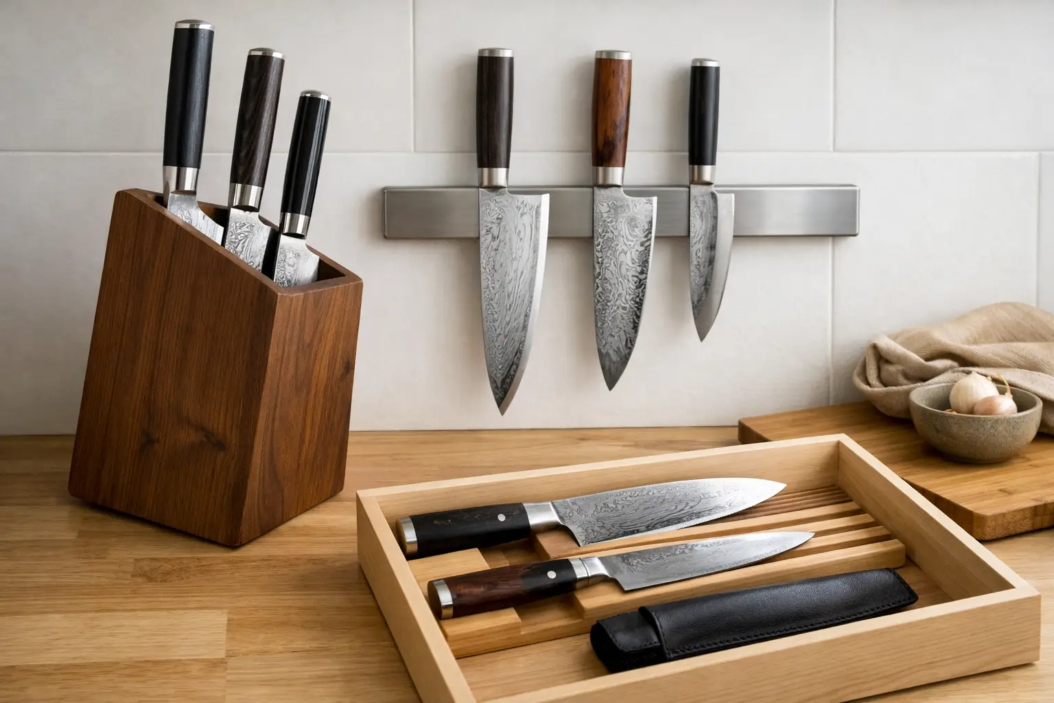 How to Store Japanese Kitchen Knives