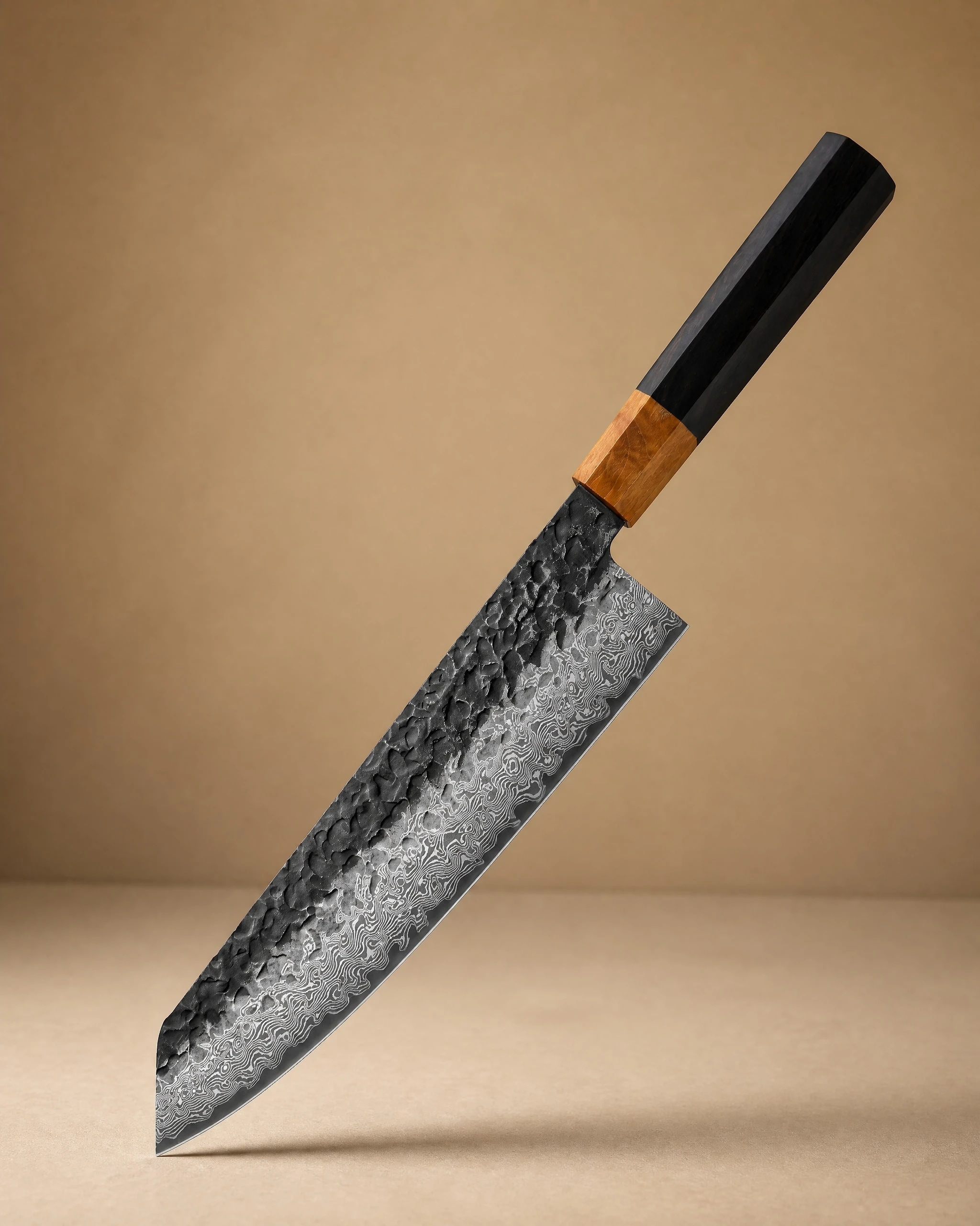 Kurobe 9.5" Damascus Steel Kiritsuke Knife 切り付け包丁