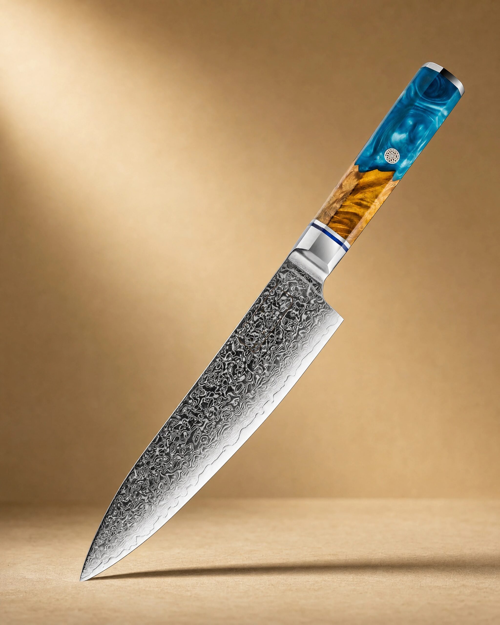 Mogami 最上川 8" Damascus Steel Gyuto Knife 牛刀
